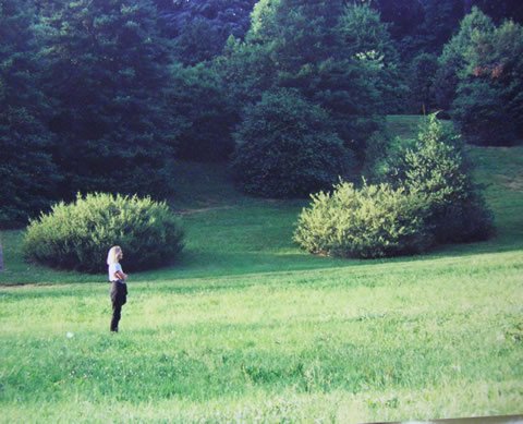 Who's Watching photo with Dennison in an open field